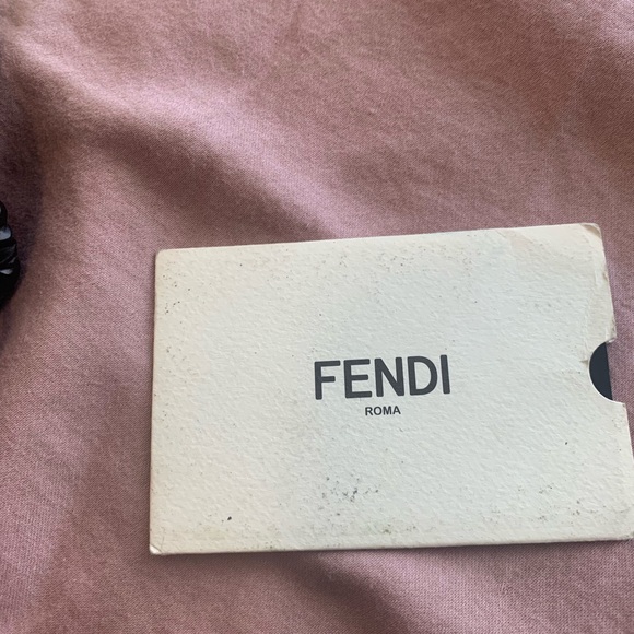 COPY - Fendi glasses case black and gold  dimensions 5/8 inch 12/20 cm - Picture 9 of 10